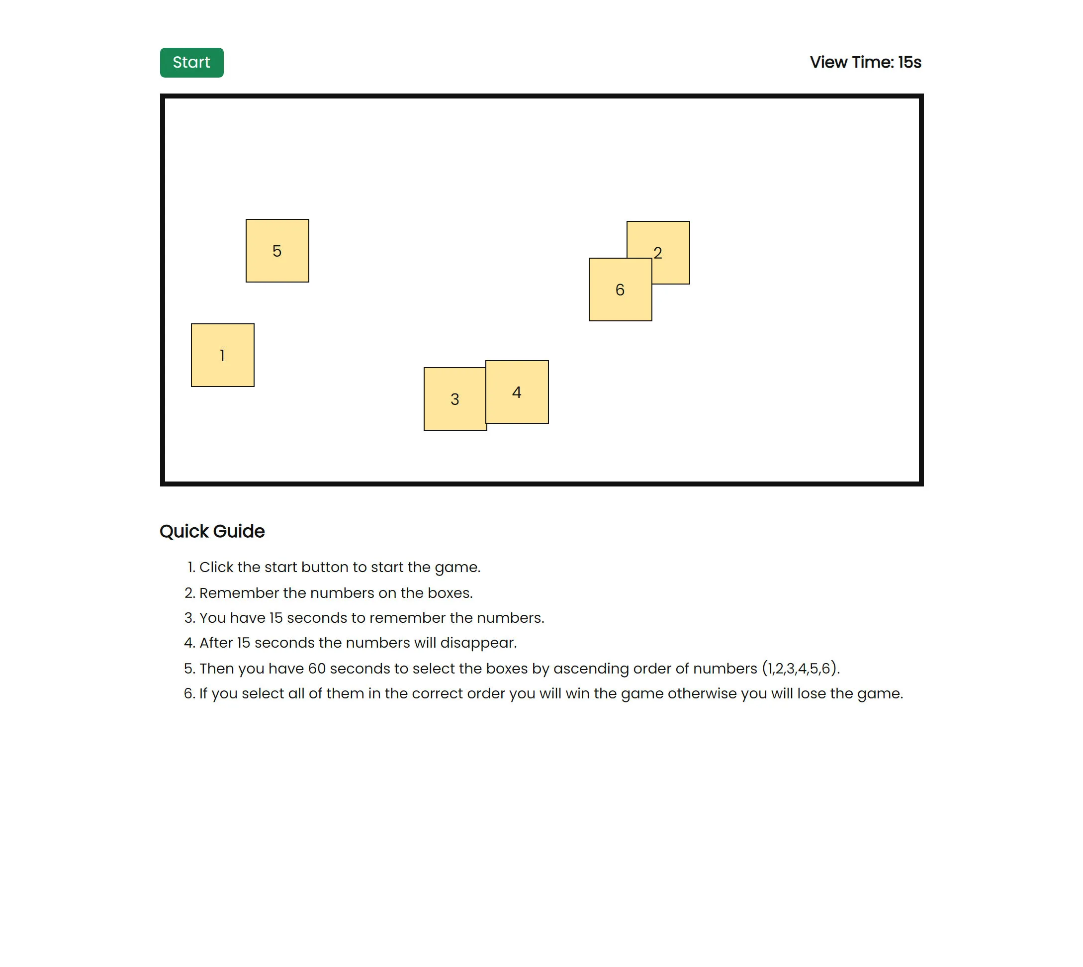 Memory Game